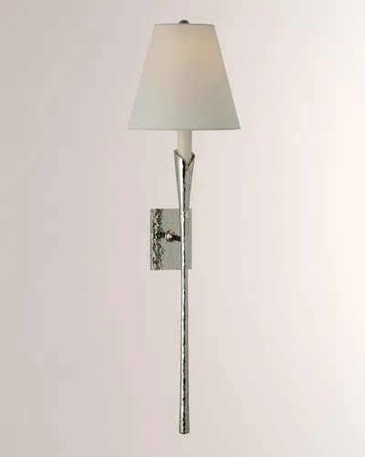 Visual Comfort Signature Aiden Large Tail Sconce By Chapman & Myers