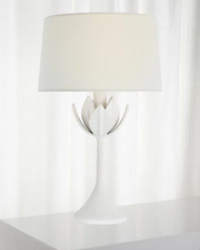 Visual Comfort Signature Alberto 17" Cordless Accent Lamp By Julie Neill In White