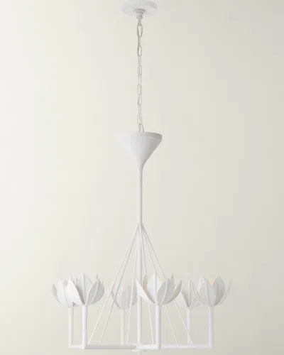 Visual Comfort Signature Alberto Small Single Tier Chandelier By Julie Neill