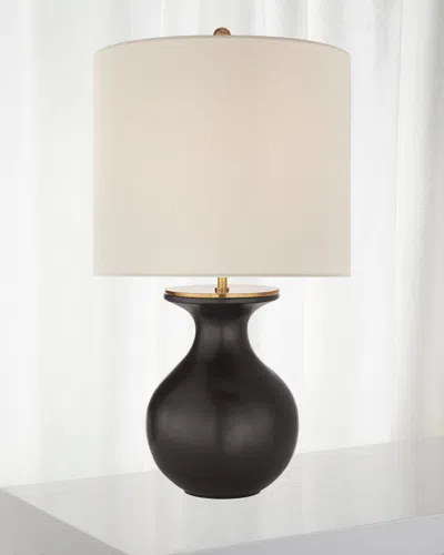 Visual Comfort Signature Albie Small Desk Lamp In Black