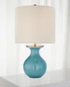 Visual Comfort Signature Albie Small Desk Lamp In Blue
