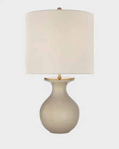 Visual Comfort Signature Albie Small Desk Lamp In Gray