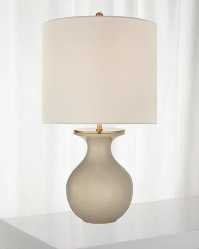 Visual Comfort Signature Albie Small Desk Lamp In Gray