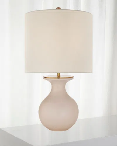 Visual Comfort Signature Albie Small Desk Lamp In Pink