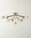 Visual Comfort Signature Alloway 30" Flush Mount By Kate Spade New York In Brass