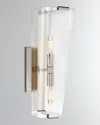 Visual Comfort Signature Alpine Single Sconce By Aerin In Silver