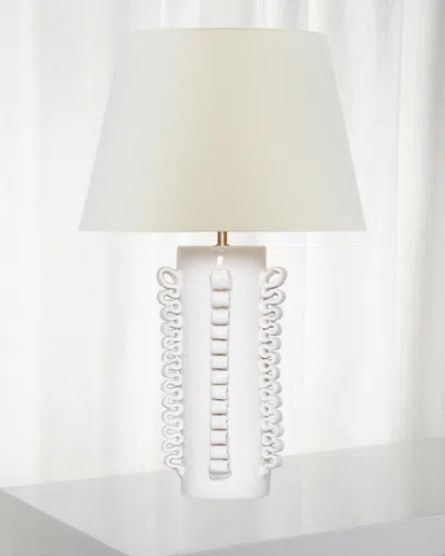 Visual Comfort Signature Amandine 25" Table Lamp By Aerin In White
