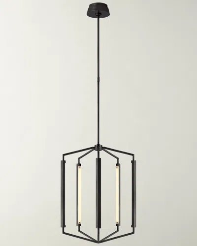 Visual Comfort Signature Appareil Medium Lantern By Kelly Wearstler In Black