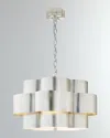 Visual Comfort Signature Arabelle Hanging Shade By Aerin In Silver