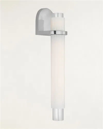 Visual Comfort Signature Arena Sconce By Windsor Smith In Silver