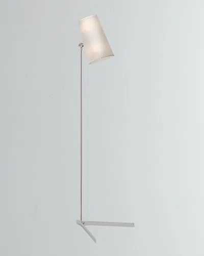 Visual Comfort Signature Arpont Floor Lamp By Aerin In Silver