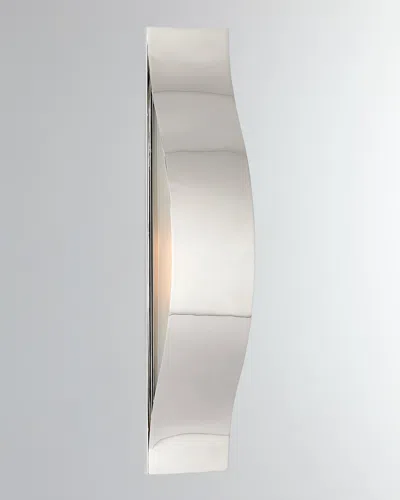 Visual Comfort Signature Avant Medium Linear Sconce By Kelly Wearstler In Polished Nickel