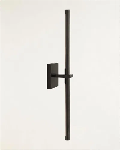 Visual Comfort Signature Axis Large Linear Sconce By Kelly Wearstler In Bronze