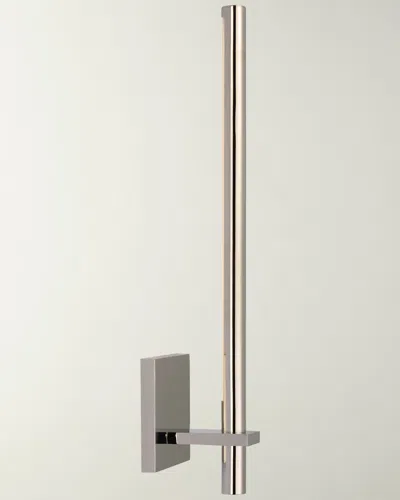 Visual Comfort Signature Axis Medium Sconce By Kelly Wearstler In Polished Nickel