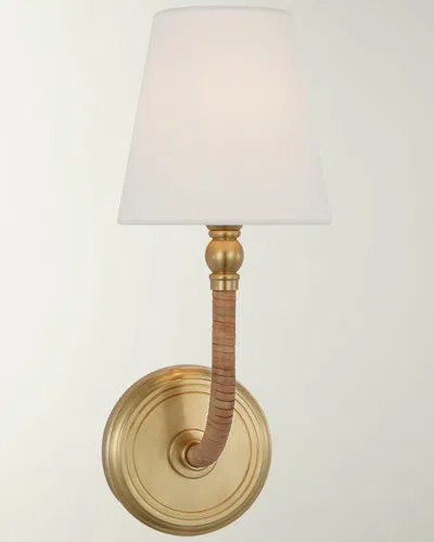 Visual Comfort Signature Basden 14" Sconce By Chapman & Myers In Antique Burnished Brass