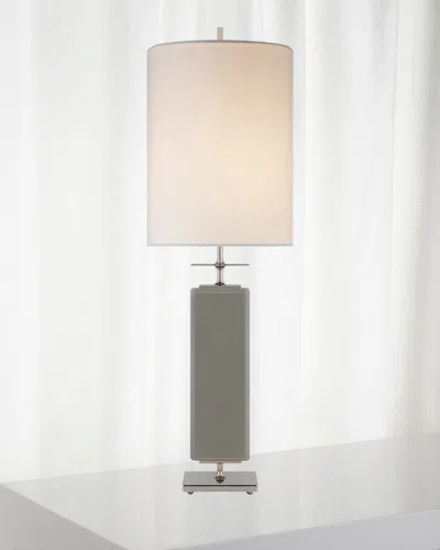 Visual Comfort Signature Beekman Table Lamp In Gray