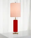 Visual Comfort Signature Beekman Table Lamp In Red