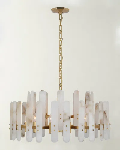 Visual Comfort Signature Bonnington Large Chandelier By Aerin In White
