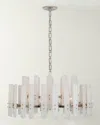 Visual Comfort Signature Bonnington Large Chandelier By Aerin In White