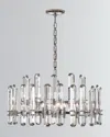 Visual Comfort Signature Bonnington Large Chandelier By Aerin In Polished Nickel