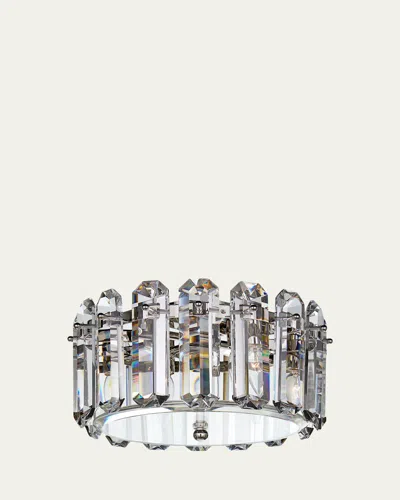 Visual Comfort Signature Bonnington Medium Flush Mount By Aerin In Gray