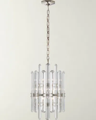 Visual Comfort Signature Bonnington Tall Chandelier By Aerin In Polished Nickel