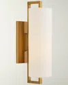 Visual Comfort Signature Bowen Medium Sconce By Ian K. Fowler In Gold
