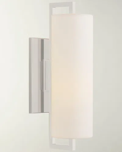Visual Comfort Signature Bowen Medium Sconce By Ian K. Fowler In Gray