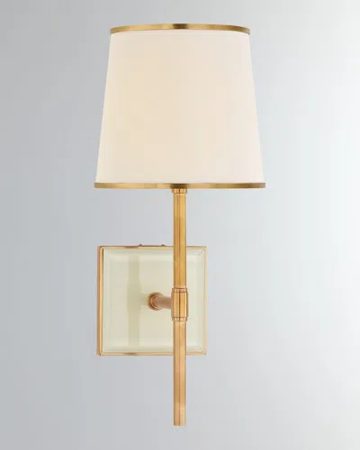 Visual Comfort Signature Bradford Medium Sconce In White