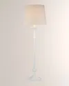 Visual Comfort Signature Briar Large Floor Lamp By Chapman & Myers In Plaster White