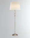 Visual Comfort Signature Bristol Floor Lamp By Aerin In Silver