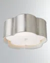 Visual Comfort Signature Bryce Medium Flush Mount In Gray