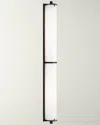Visual Comfort Signature Calliope Over The Mirror Bath Light By Thomas O'brien In Black