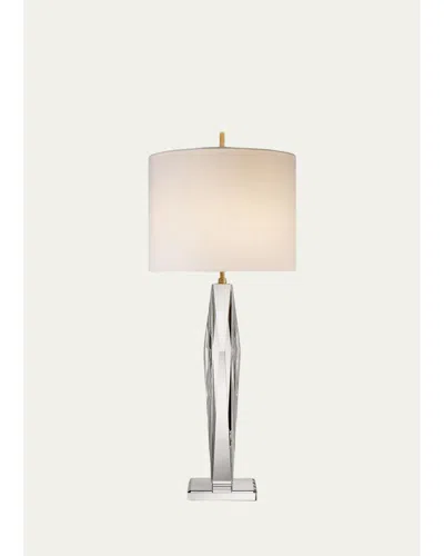 Visual Comfort Signature Castle Peak Narrow Table Lamp In Brown
