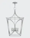 Visual Comfort Signature Cavanagh Medium Lantern In Gray