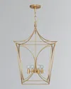Visual Comfort Signature Cavanagh Medium Lantern In Yellow