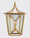 Visual Comfort Signature Cavanagh Mini Lantern Sconce In Gold