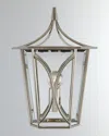 Visual Comfort Signature Cavanagh Mini Lantern Sconce In Gray