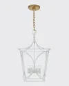 Visual Comfort Signature Cavanagh Small Lantern In White