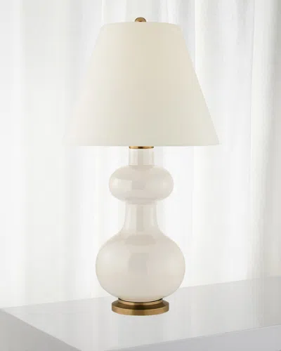Visual Comfort Signature Chambers Medium Table Lamp By Christopher Spitzmiller In Ivory