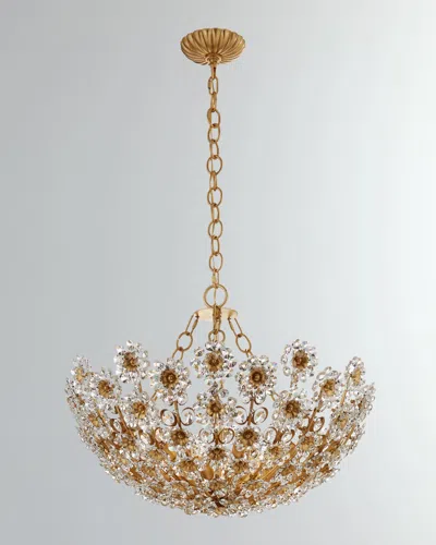 Visual Comfort Signature Claret Short Chandelier By Aerin In Gold