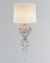 Visual Comfort Signature Claret Tail Sconce By Aerin In Burn Slv Leaf
