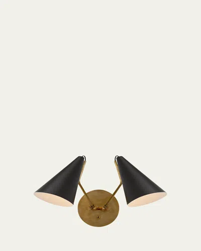 Visual Comfort Signature Clemente Double Sconce By Aerin In Multi