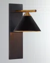 Visual Comfort Signature Cleo Sconce By Kelly Wearstler In Black