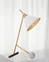 Visual Comfort Signature Cleo Table Lamp By Kelly Wearstler In White
