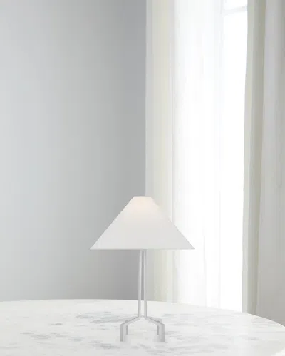 Visual Comfort Signature Clifford Table Lamp With Linen Shade By Marie Flanigan In Multi