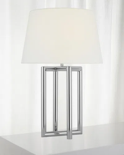 Visual Comfort Signature Concorde Large Table Lamp By Paloma Contreras In White