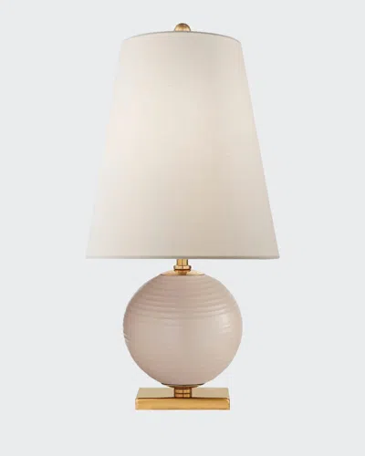 Visual Comfort Signature Corbin Mini Accent Lamp In Neutral