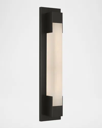 Visual Comfort Signature Covet 21" Bracketed Bath Light By Kelly Wearstler In Black
