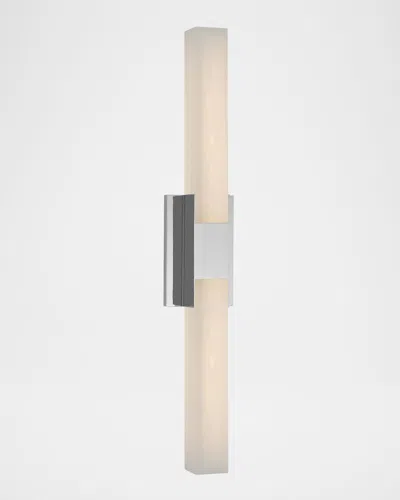 Visual Comfort Signature Covet 28" 2-light Bath Sconce By Kelly Wearstler In White